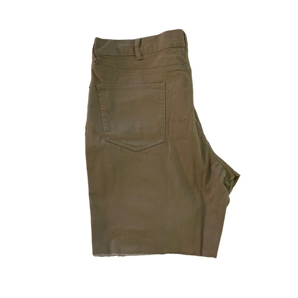 40 Route 66 Young Men's‎ Light Brown Tan Shorts New Stretch Cotton Raw Hem